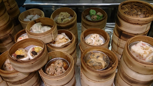 Dim Sum Dumplings Chinese Glossy Poster Picture Photo Print Banner Booma Prints