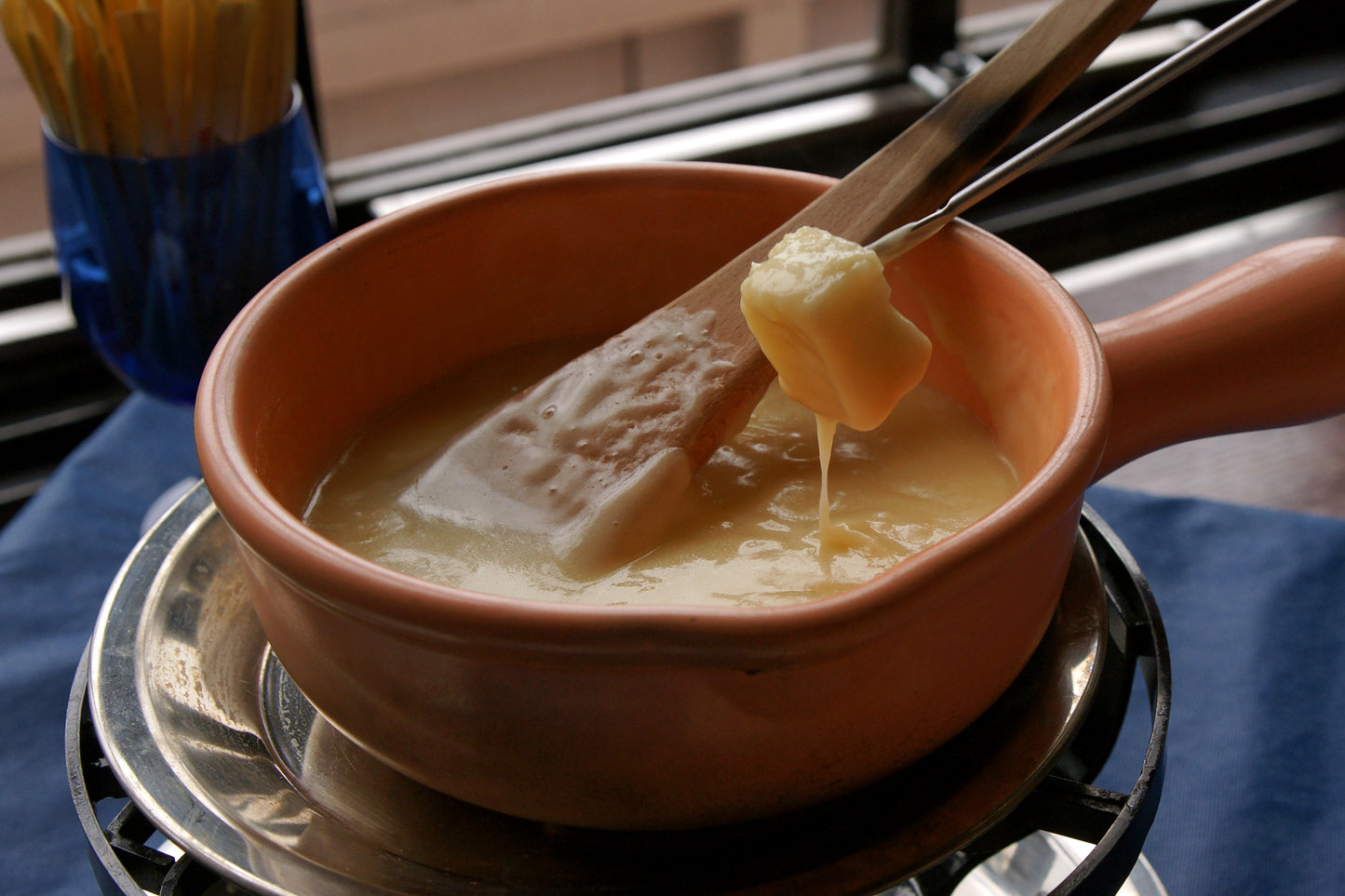 Fondue Cheese Glossy Poster Picture Photo Print Banner Booma Prints