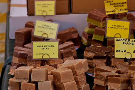 Chocolate Fudge Market Glossy Poster Picture Photo Print Banner Booma Prints