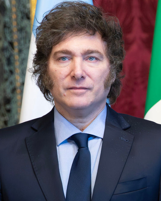 Javier Milei Argentina President Glossy Poster Picture Photo Print Banner Booma Prints