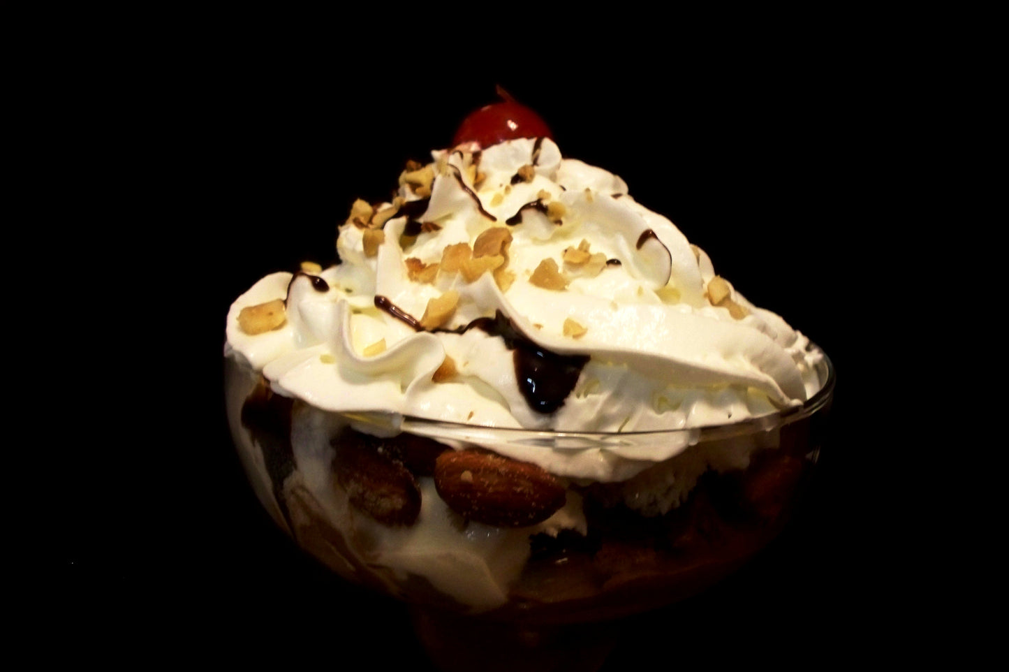 Ice Cream Sundae Dessert Glossy Poster Picture Photo Print Banner Booma Prints