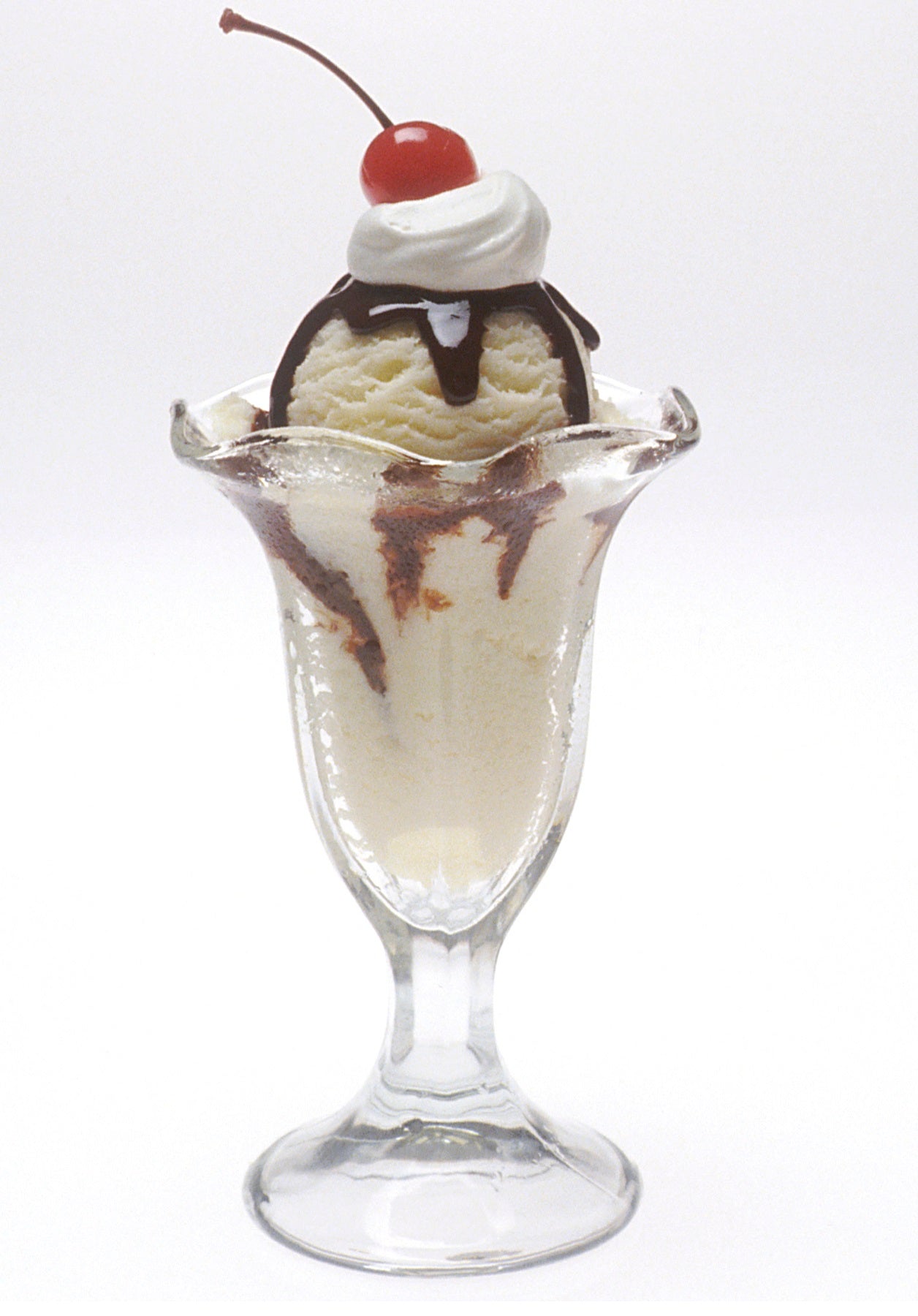 Ice Cream Sundae Cherry Glossy Poster Picture Photo Print Banner Booma Prints