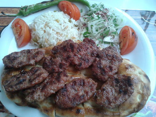 Kofte Kafta Meat Patties Glossy Poster Picture Photo Print Banner Booma Prints