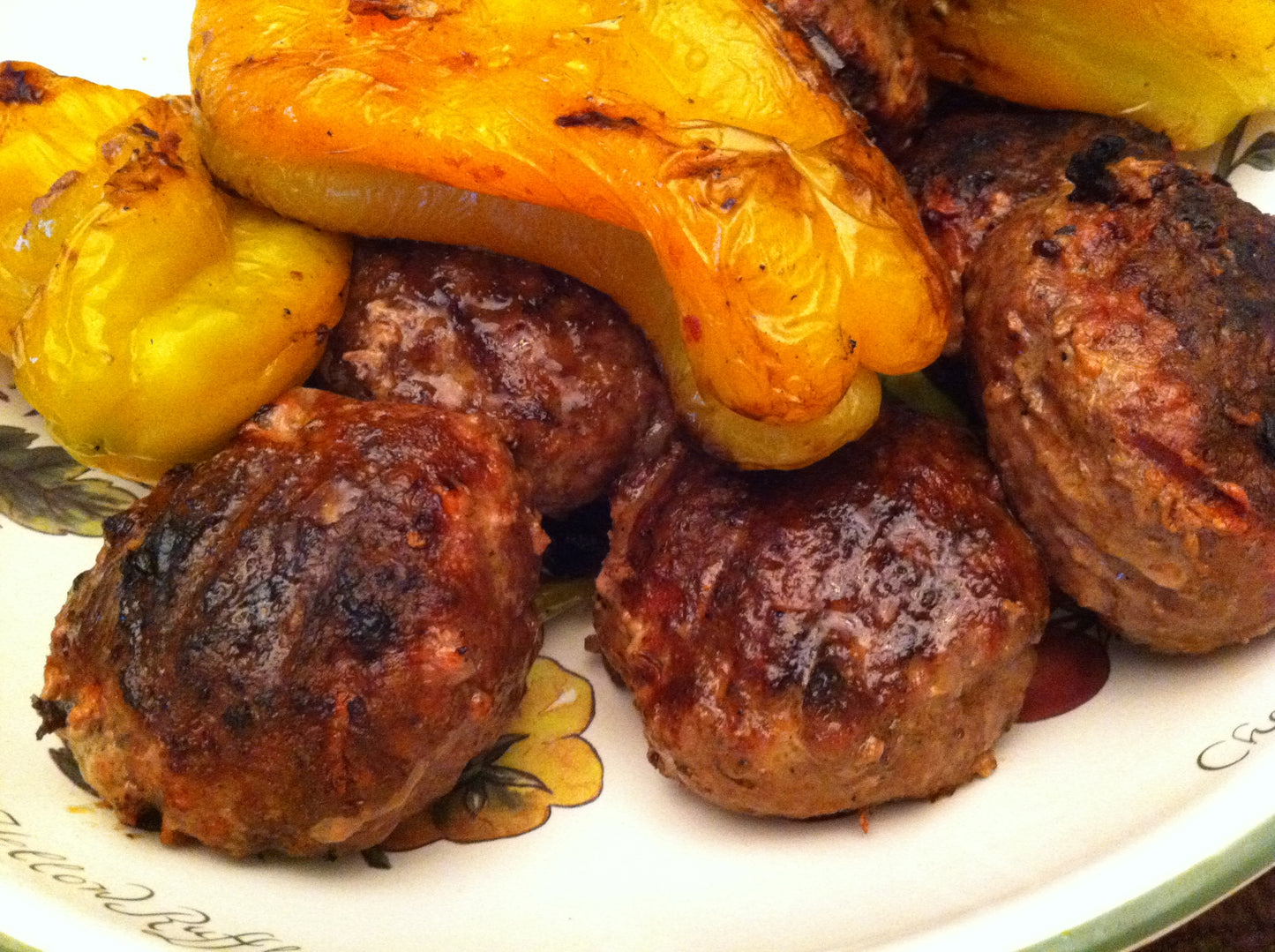 Kofte With Peppers Kafta Glossy Poster Picture Photo Print Banner Booma Prints