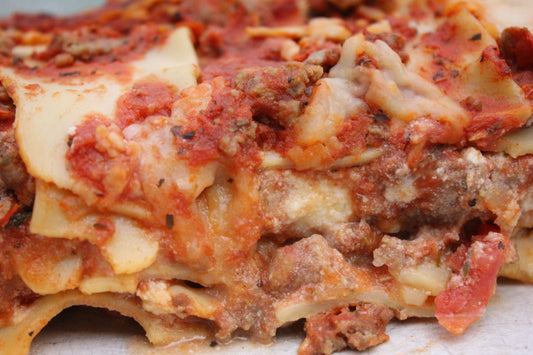 Italian Lasagna Pasta Glossy Poster Picture Photo Print Banner Booma Prints