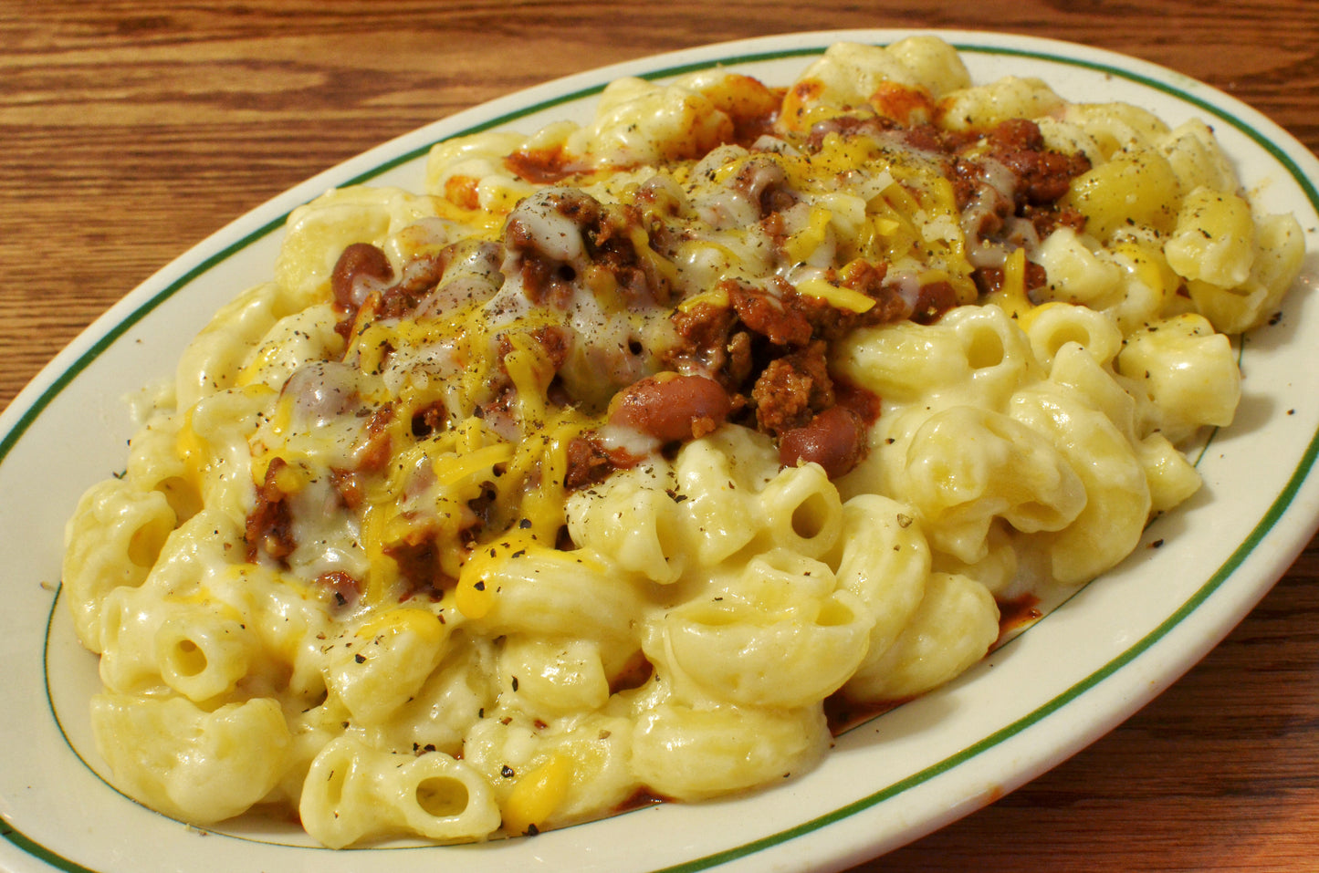 Chili Macaroni And Cheese Glossy Poster Picture Photo Print Banner Booma Prints