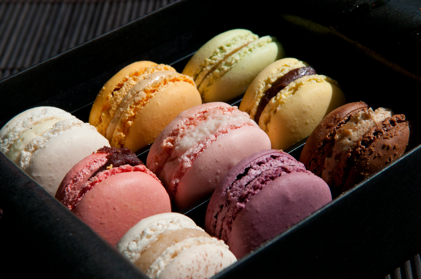 Macaron French Dessert Glossy Poster Picture Photo Print Banner Booma Prints