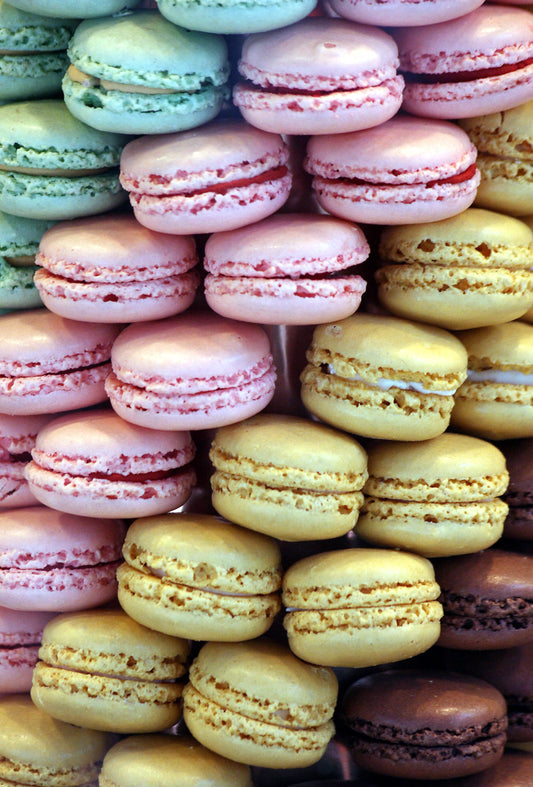 Macaron Macarons Pastry Glossy Poster Picture Photo Print Banner Booma Prints