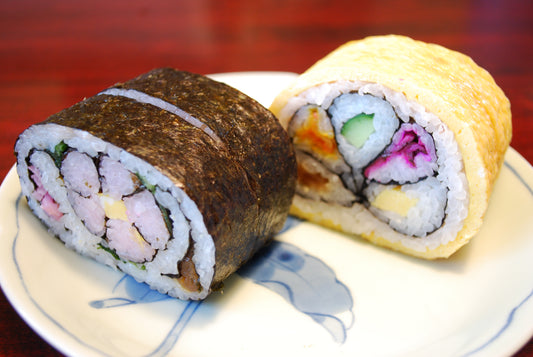 Makizushi Sushi Roll Glossy Poster Picture Photo Print Banner Booma Prints