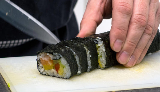 Makizushi Sushi Roll Seaweed Glossy Poster Picture Photo Print Banner Booma Prints