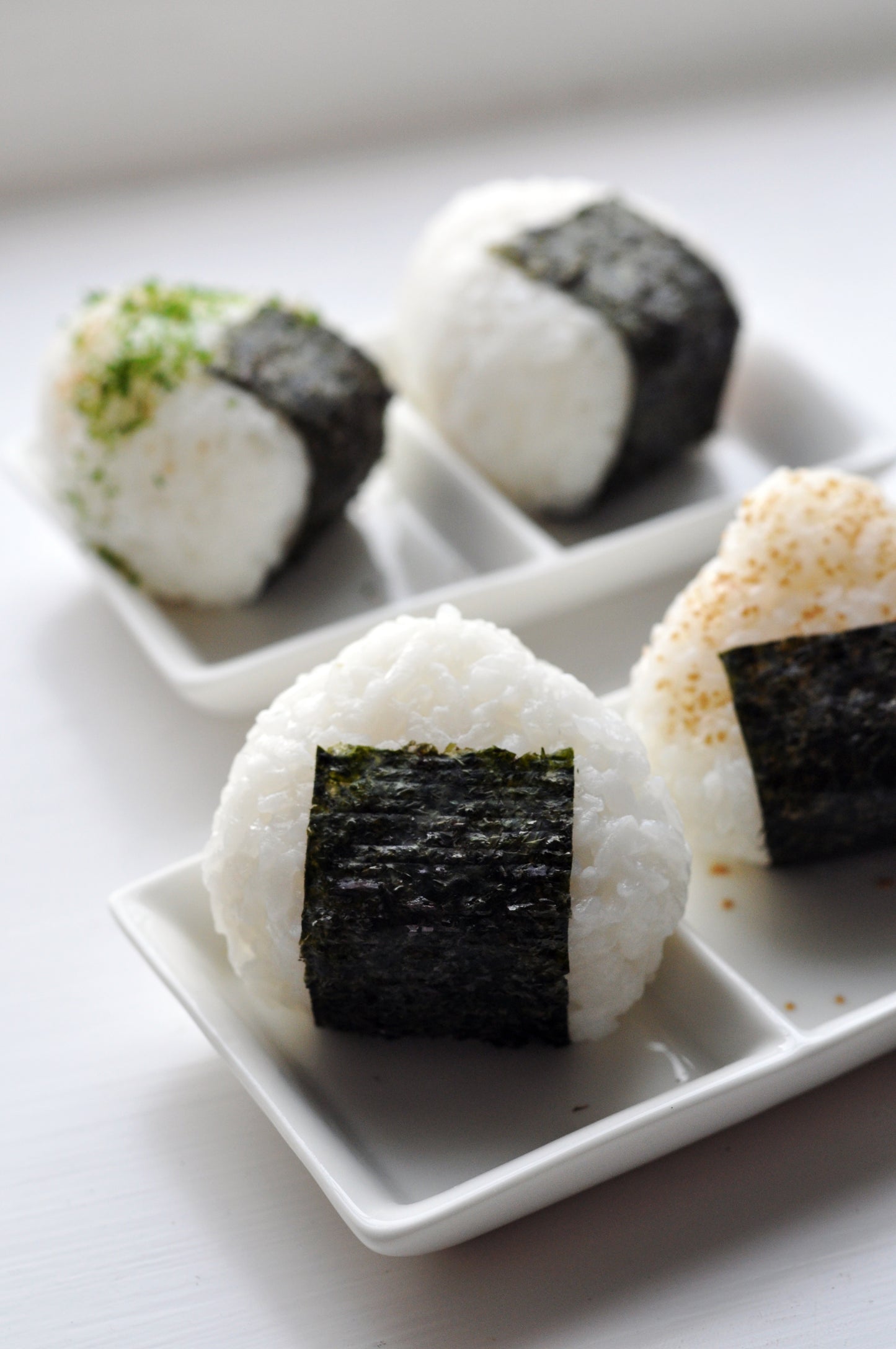 Onigiri Japanese Rice Balls Glossy Poster Picture Photo Print Banner Booma Prints