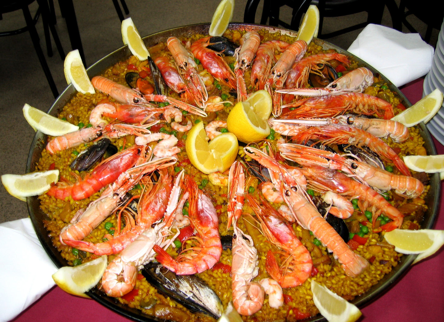 Paella De Marisco Spain Glossy Poster Picture Photo Print Banner Booma Prints