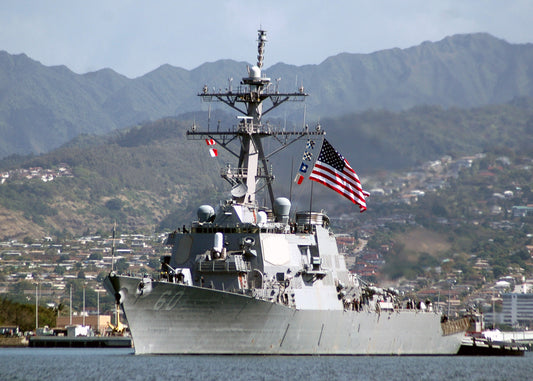 Uss Paul Hamilton Ddg-60 Navy Ship Glossy Poster Picture Photo Print Banner Booma Prints