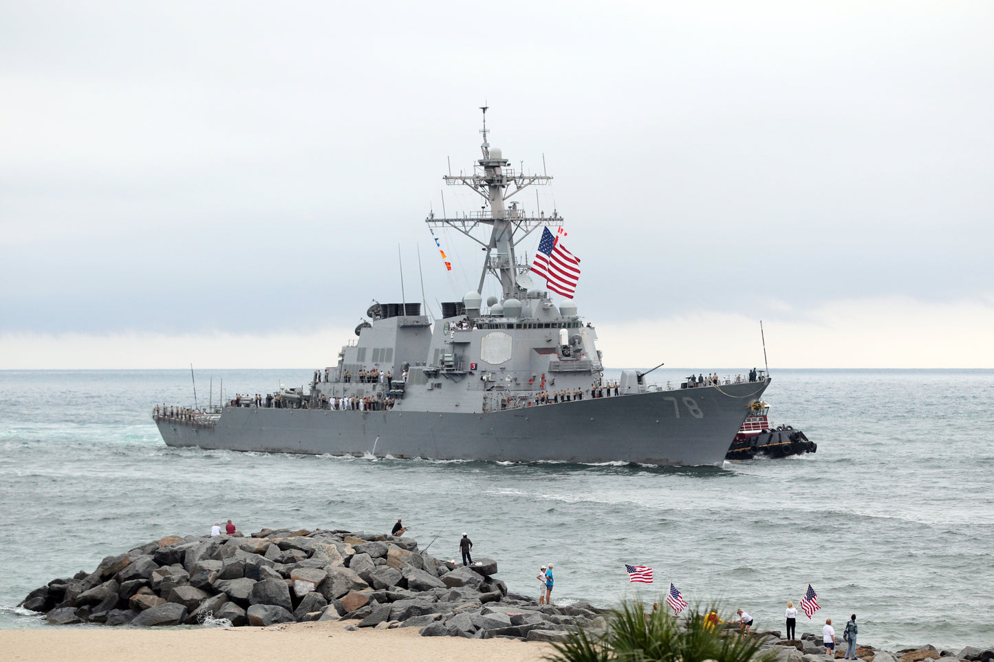 Uss Porter Ddg-78 Arleigh Burke Navy Ship Glossy Poster Picture Photo Print Banner Booma Prints