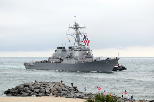 Uss Porter Ddg-78 Arleigh Burke Navy Ship Glossy Poster Picture Photo Print Banner Booma Prints