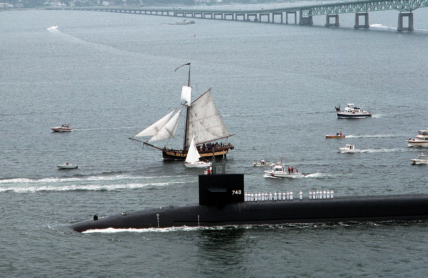 Uss Rhode Island Ssbn-740 Submarine Navy Ship Glossy Poster Picture Photo Print Banner Booma Prints