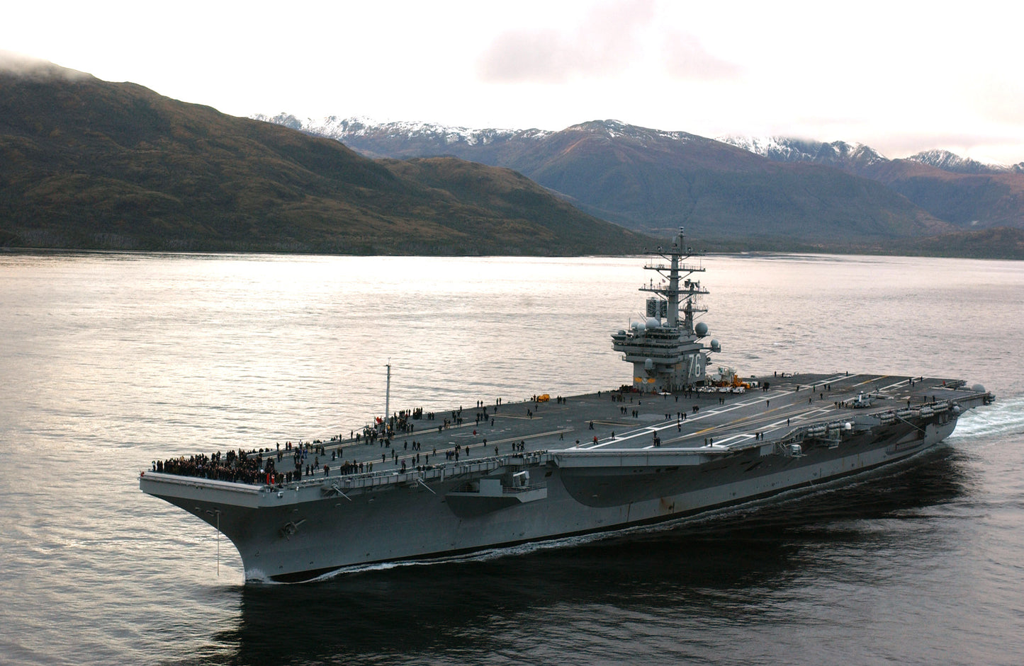Uss Ronald Reagan Nimitz Class Navy Ship Glossy Poster Picture Photo Print Banner Booma Prints
