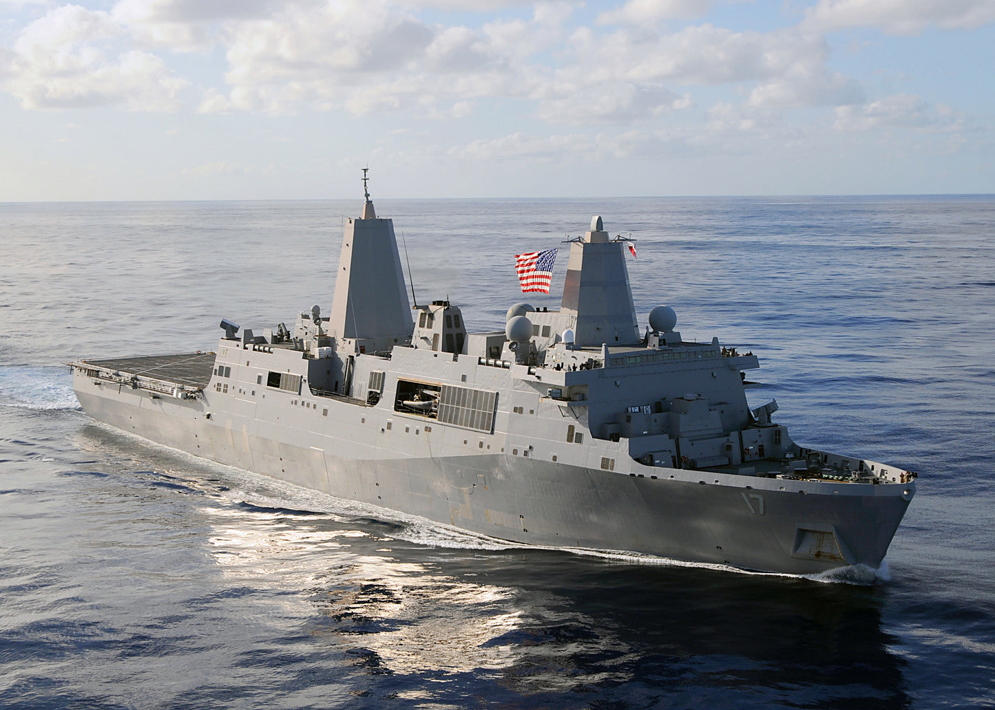 Uss San Antonio Transport Navy Ship Glossy Poster Picture Photo Print Banner Booma Prints