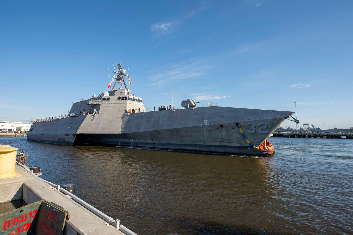 Uss Santa Barbara Lcs-32 Navy Ship Glossy Poster Picture Photo Print Banner Booma Prints