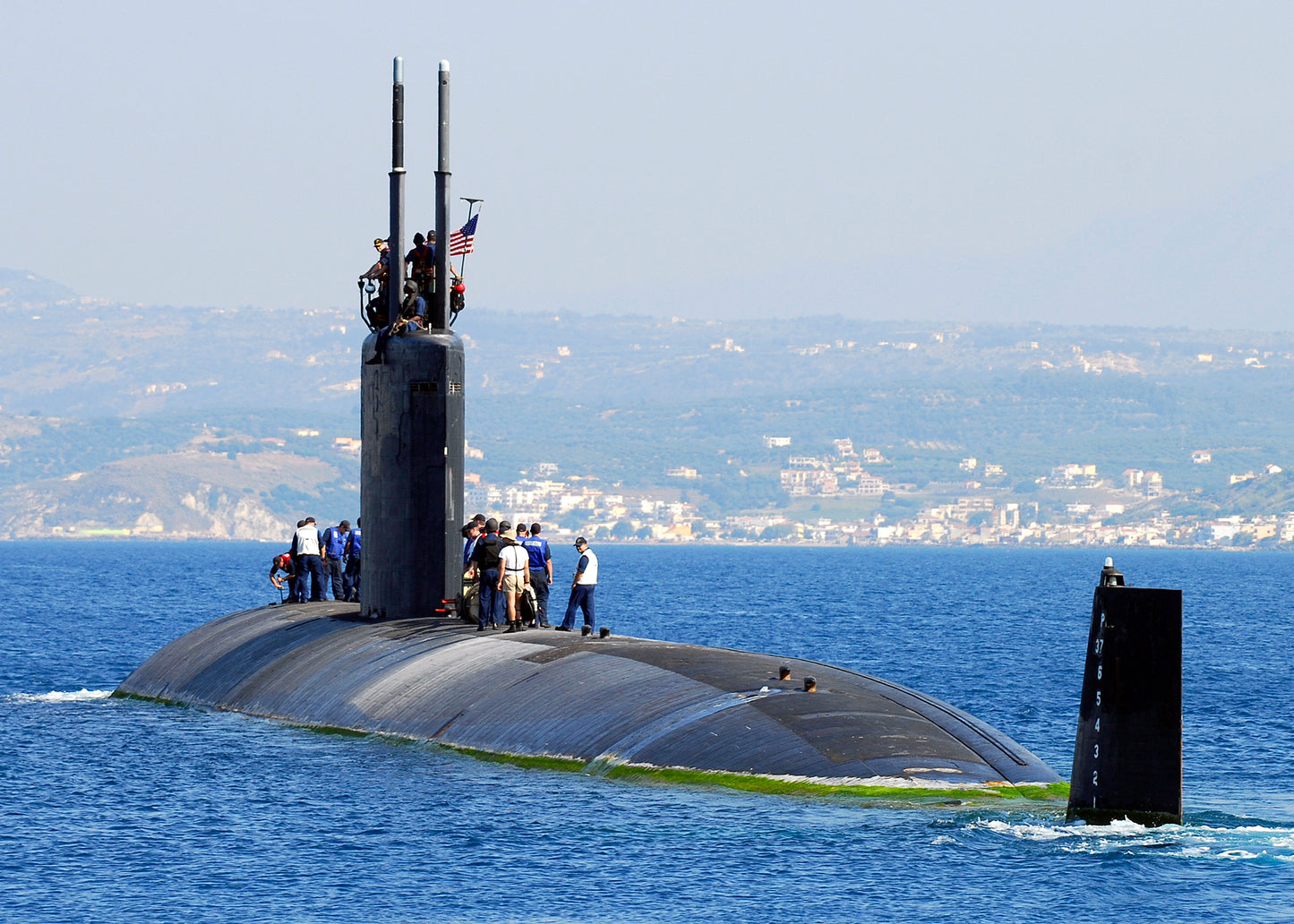 Uss Scranton Ssn-756 Los Angeles Class Navy Ship Glossy Poster Picture Photo Print Banner Booma Prints
