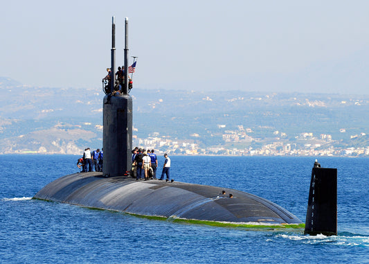 Uss Scranton Ssn-756 Los Angeles Class Navy Ship Glossy Poster Picture Photo Print Banner Booma Prints