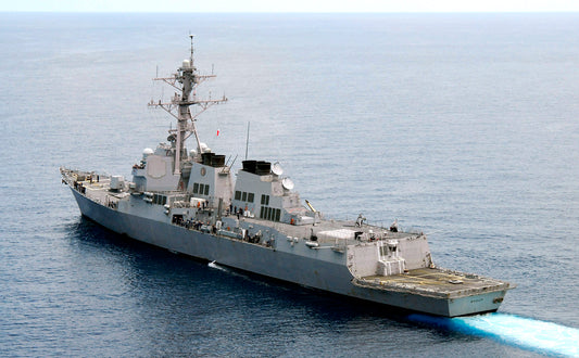 Uss Shoup Arleigh Burke Destroyer Class Navy Ship Glossy Poster Picture Photo Print Banner Booma Prints