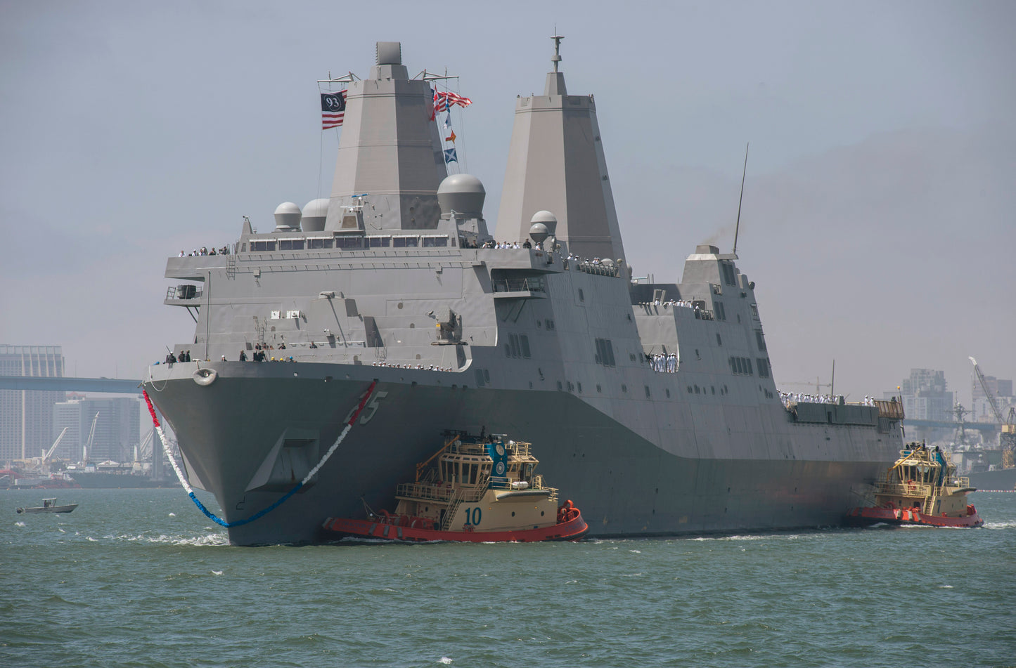 Uss Somerset Lpd-25 San Antonio Class Navy Ship Glossy Poster Picture Photo Print Banner Booma Prints