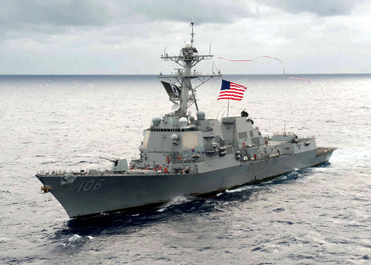 Uss Stockdale Ddg-106 Arleigh Burke Destroyer Class Navy Ship Glossy Poster Picture Photo Print Banner Booma Prints