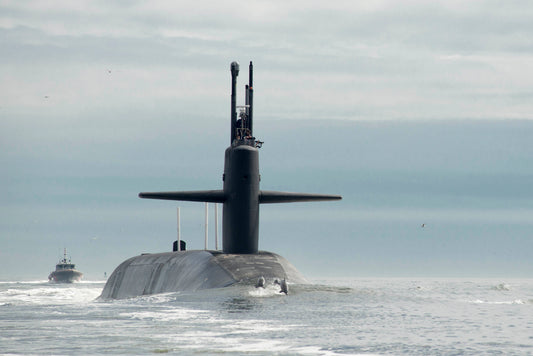 Udd Tennessee Ssbn-734 Battleship Navy Ship Glossy Poster Picture Photo Print Banner Booma Prints