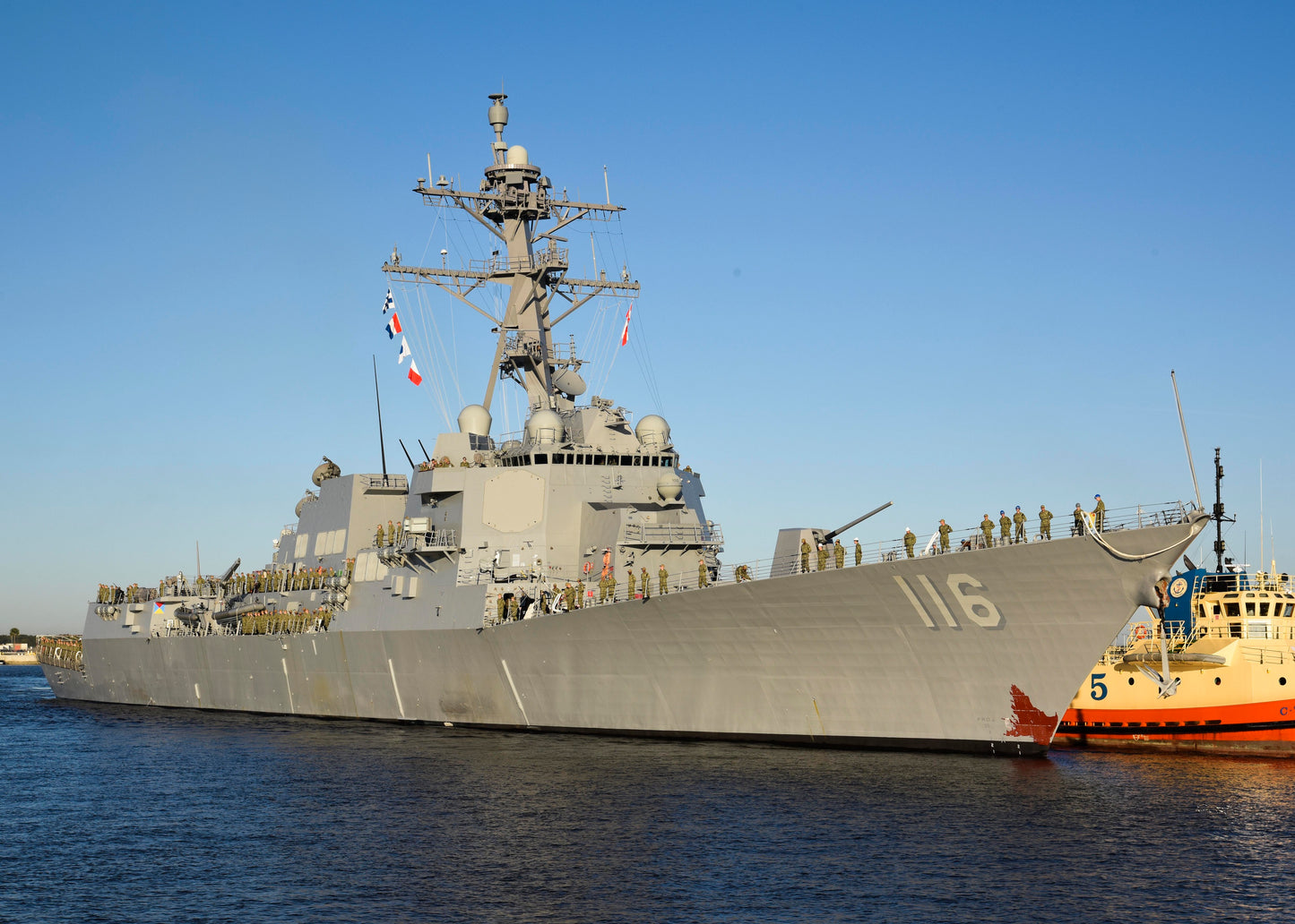 Uss Thomas Hudner Arleigh Burke Destroyer Class Navy Ship Glossy Poster Picture Photo Print Banner Booma Prints