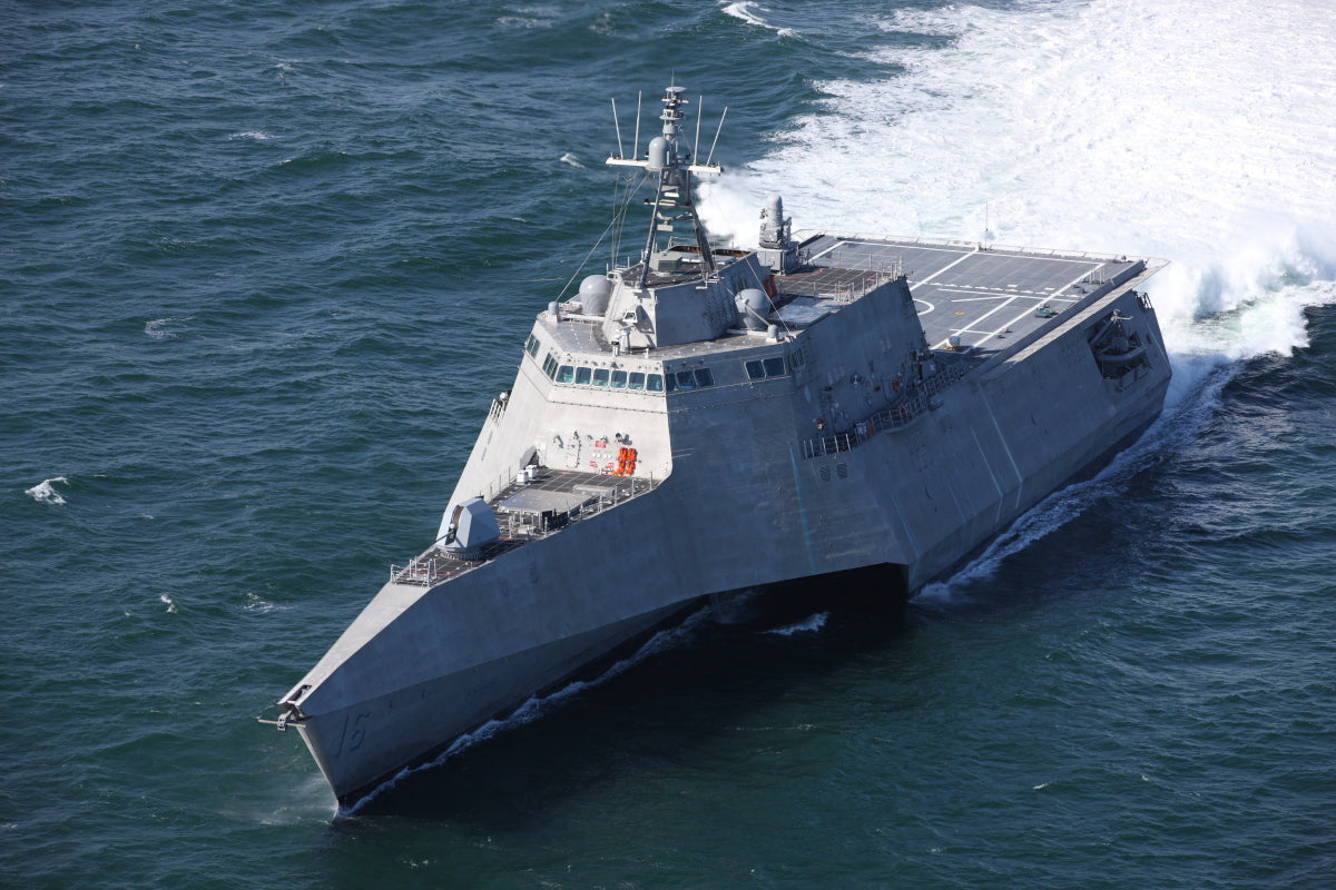 Uss Tulsa Lcs-16 Independence Class Navy Ship Glossy Poster Picture Photo Print Banner Booma Prints