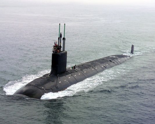 Uss Virginia Ssn-774 Nuclear Sub Navy Ship Glossy Poster Picture Photo Print Banner Booma Prints