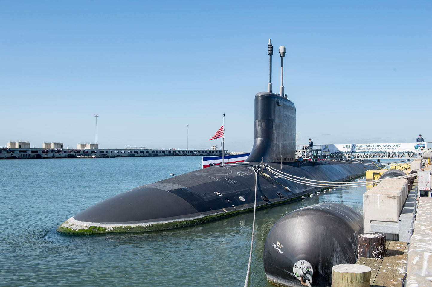 Uss Washington Ssn-787 Navy Sub Glossy Poster Picture Photo Print Banner Booma Prints