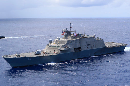 Uss Wichita Lcs-13 Littoral Class Navy Ship Glossy Poster Picture Photo Print Banner Booma Prints