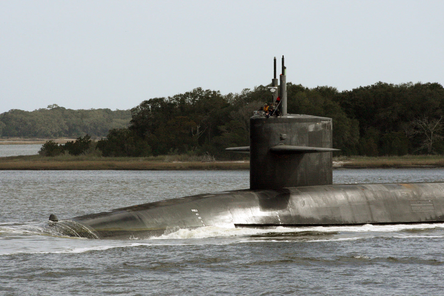 Uss Wyoming Ssbn-742 Submarine Navy Glossy Poster Picture Photo Print Banner Booma Prints