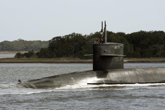 Uss Wyoming Ssbn-742 Submarine Navy Glossy Poster Picture Photo Print Banner Booma Prints