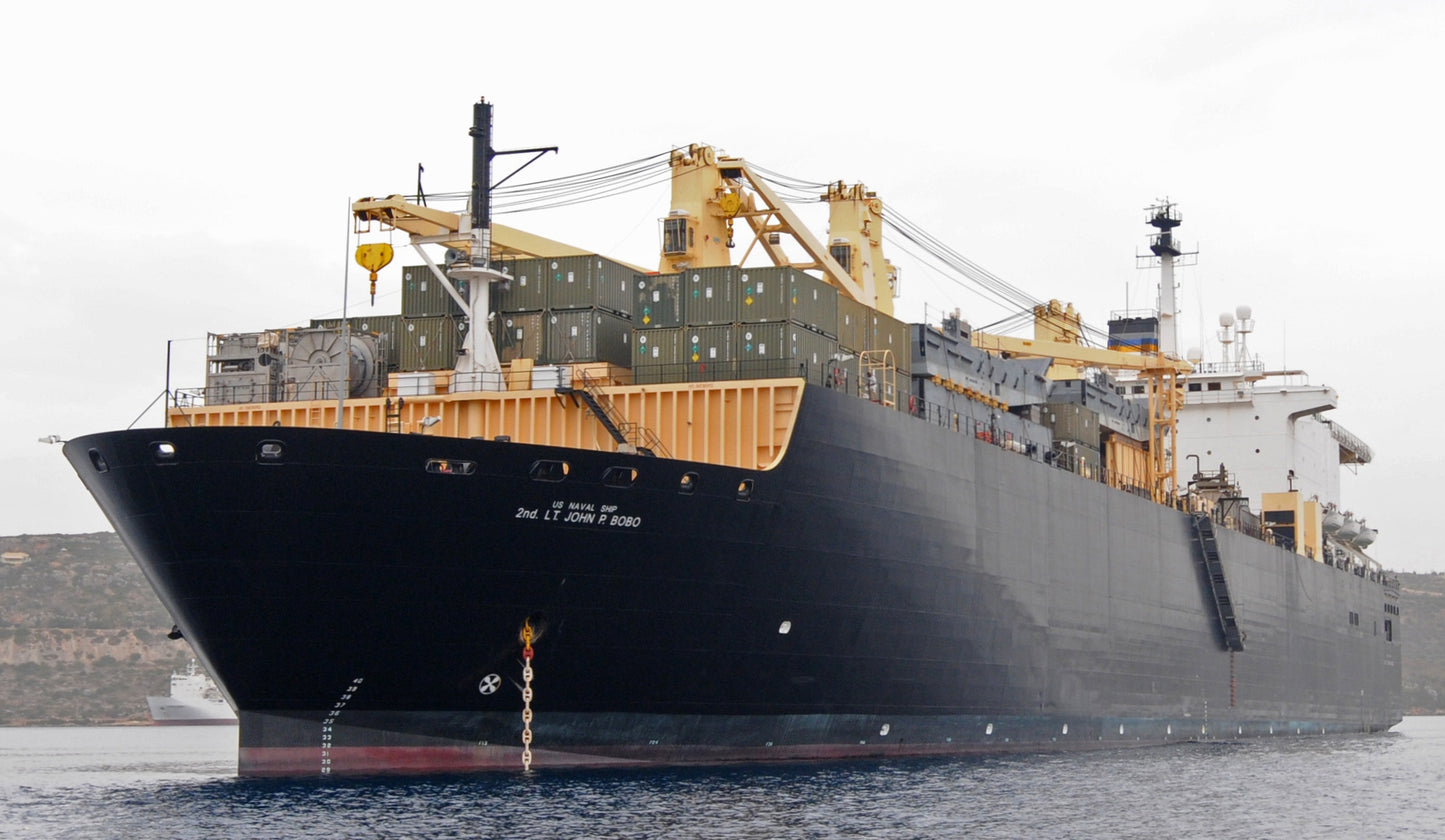 Usns 2Ns Lt John P. Bobo Class Navy Ship Glossy Poster Picture Photo Print Banner Booma Prints