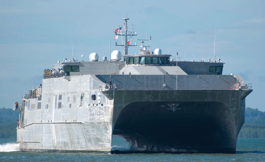 Usns Brunswick Spearhead Class Navy Ship Glossy Poster Picture Photo Print Banner Booma Prints