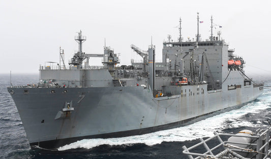 Usns Carl Brashear Lewis & Clark Class Navy Ship Glossy Poster Picture Photo Print Banner Booma Prints