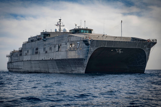 Usns Carson City Spearhead Class Navy Ship Glossy Poster Picture Photo Print Banner Booma Prints