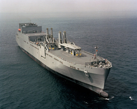 Usns Charlton Logistics Navy Ship Glossy Poster Picture Photo Print Banner Booma Prints