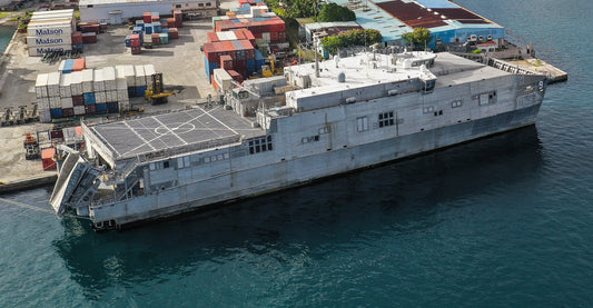 Usns City Of Bismarck Spearhead Class Navy Ship Glossy Poster Picture Photo Print Banner Booma Prints