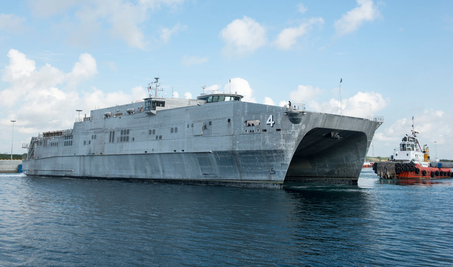 Usns Fall River Spearhead Ship Glossy Poster Picture Photo Print Banner Booma Prints