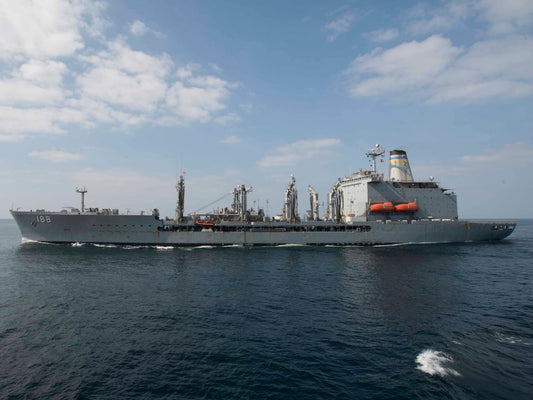 Usns Joshua Humphreys Oiler Ship Glossy Poster Picture Photo Print Banner Booma Prints