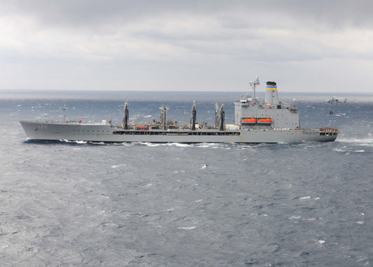 Usns Kanawha Kaiser Class Navy Ship Glossy Poster Picture Photo Print Banner Booma Prints