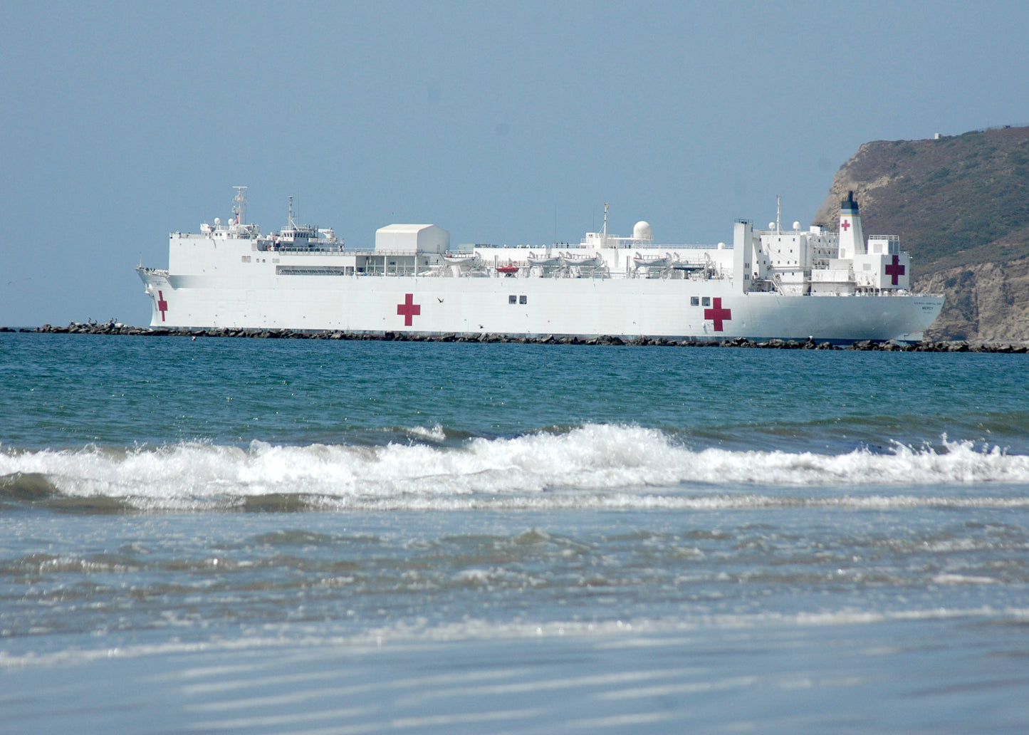 Usns Mercy Hospital Navy Ship Glossy Poster Picture Photo Print Banner Booma Prints