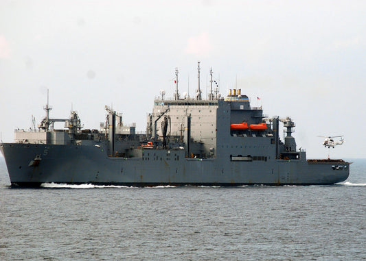 Usns Robert E Peary Navy Ship Glossy Poster Picture Photo Print Banner Booma Prints