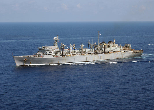 Usns Supply T-Aoe-6 Navy Ship Glossy Poster Picture Photo Print Banner Booma Prints