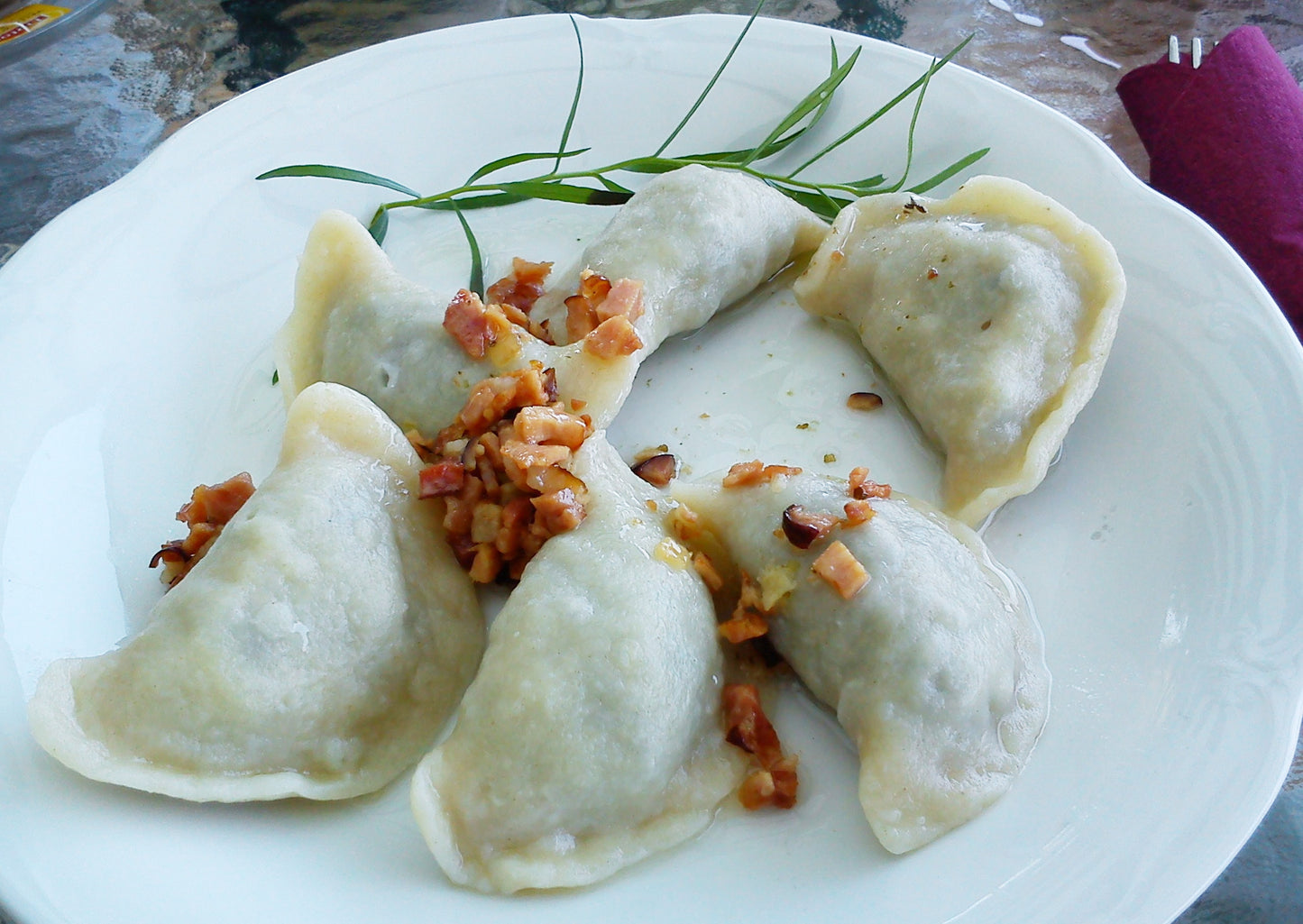 Pierogi Polish Dumpling Glossy Poster Picture Photo Print Banner Booma Prints