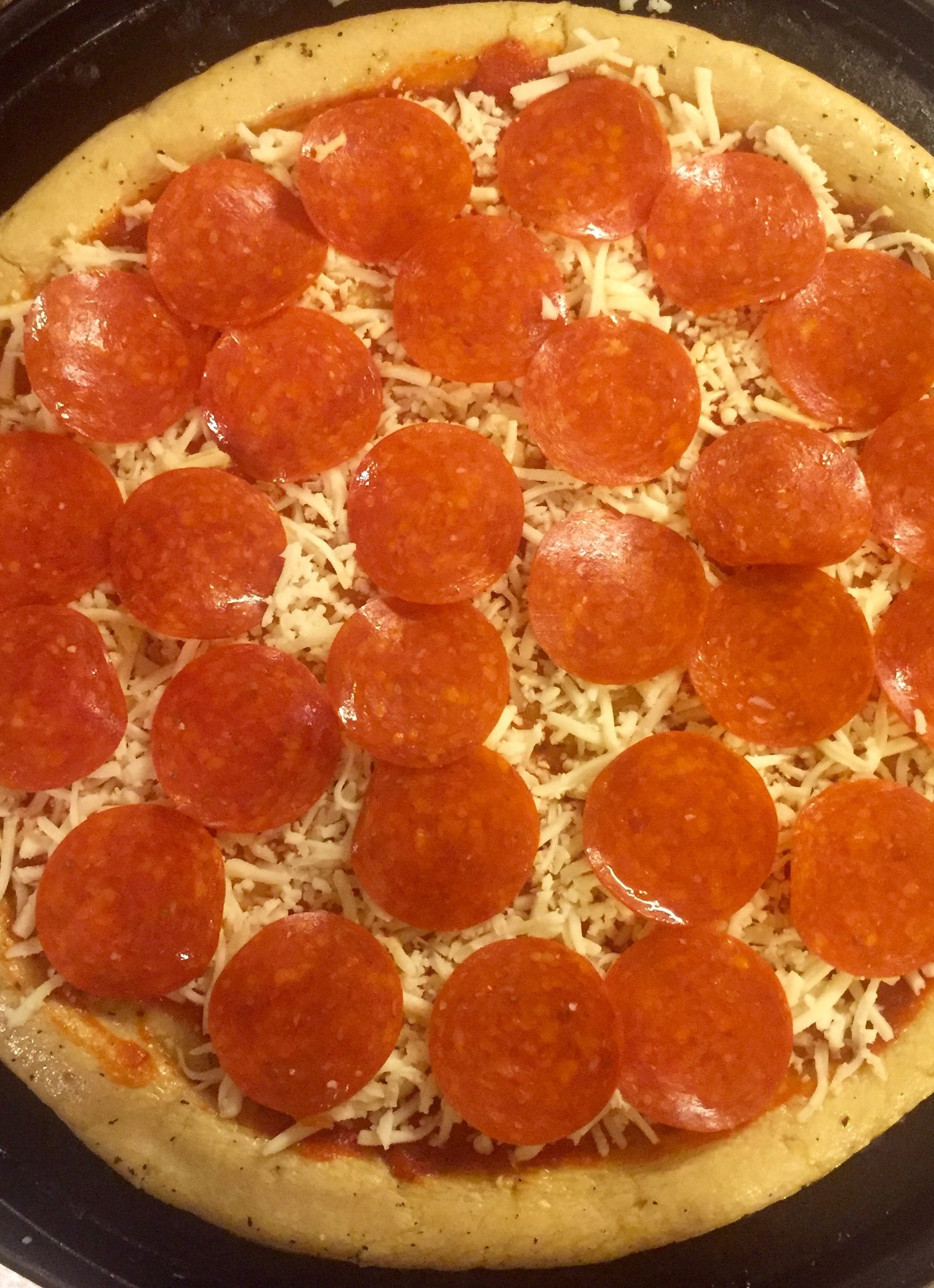 Pepperoni Pizza Italian Glossy Poster Picture Photo Print Banner Booma Prints